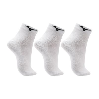 Kit Meia Cano Curto Mizuno Basic tam. 33-38 - Pacote com 3 pares