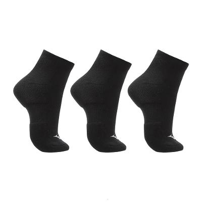 Kit Meia Cano Curto Mizuno Basic tam. 33-38 - Pacote com 3 pares