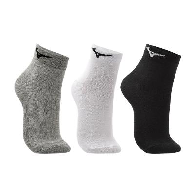 Kit Meia Cano Curto Mizuno Basic tam. 39-44 - Pacote com 3 pares