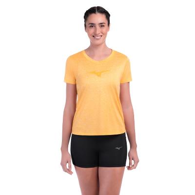 Camiseta de Corrida Mizuno Spark Big Logo 2 Feminina