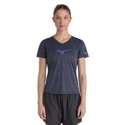 Camiseta de Corrida Mizuno Spark Big Logo 2 Feminina