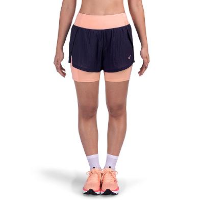 Short 2 em 1 de Corrida Mizuno High Feminino