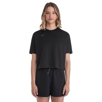 Camiseta Cropped Mizuno 3 Feminina