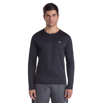 Camiseta de Corrida Manga Longa Mizuno Nirvana Masculina
