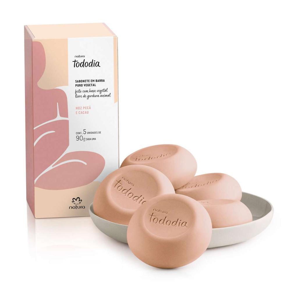 Sabonete em Barra Natura TodoDia Noz Pecã e Cacau 5un 90g - 1