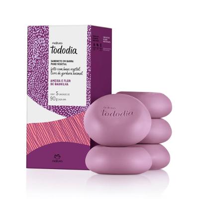 Tododia Sab Barra Ameixa Baunilha 5X90G