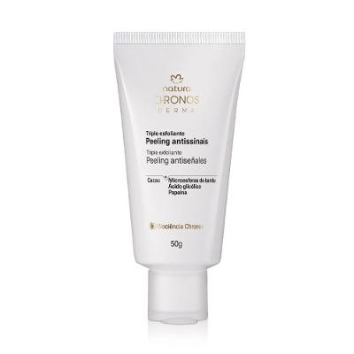 TRIPLO ESFOLIANTE PEELING ANTISSINAIS CHRONOS DERMA 50 G