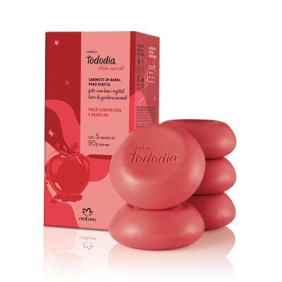 Sabonete em Barra Natura Tododia Maçã Caramelada e Baunilha 5un 90g