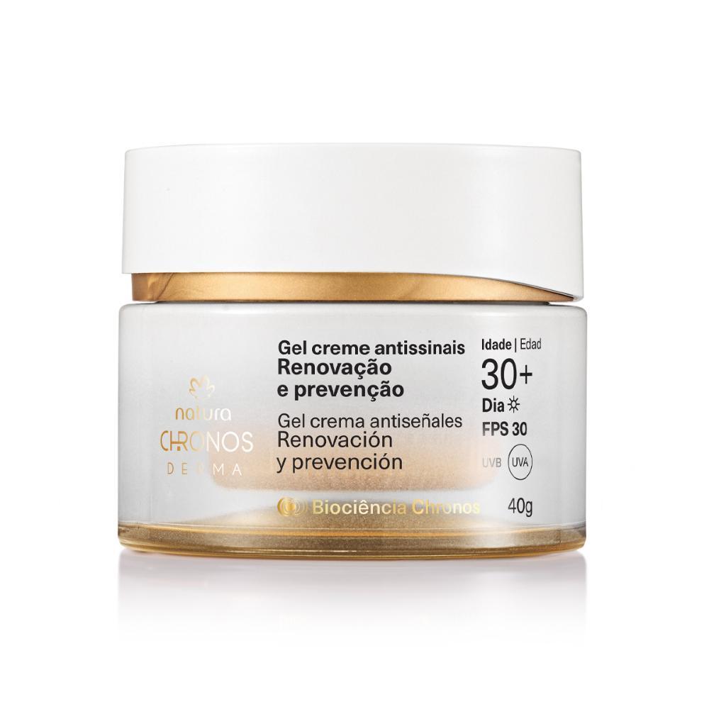 Gel Creme Antissinais Renovação e Prevenção 30+ Dia Chronos Derma 40 g - 1