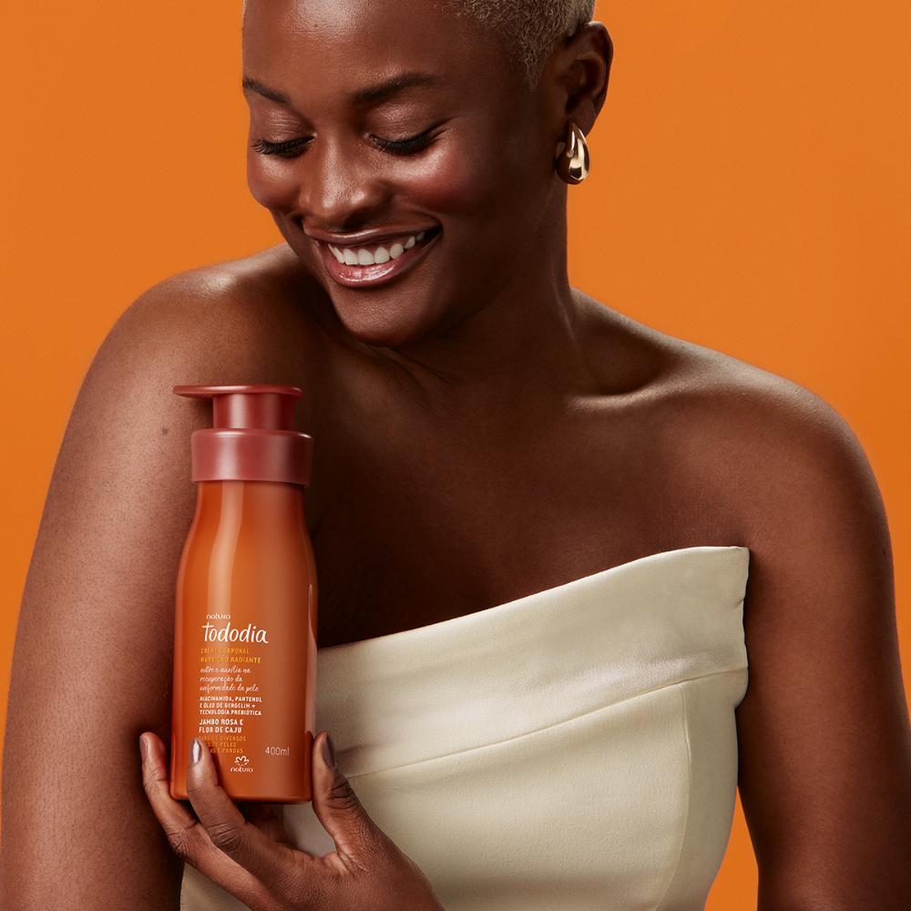 Creme Nutrição Radiante TodoDia Jambo Rosa e Flor Caju 400ml - 5