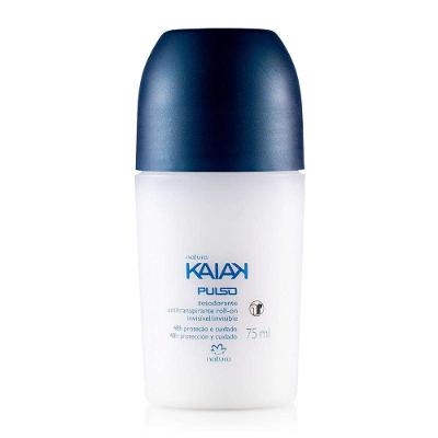 DESODORANTE ANTITRANSPIRANTE ROLL ON KAIAK PULSO MASCULINO 75 ML