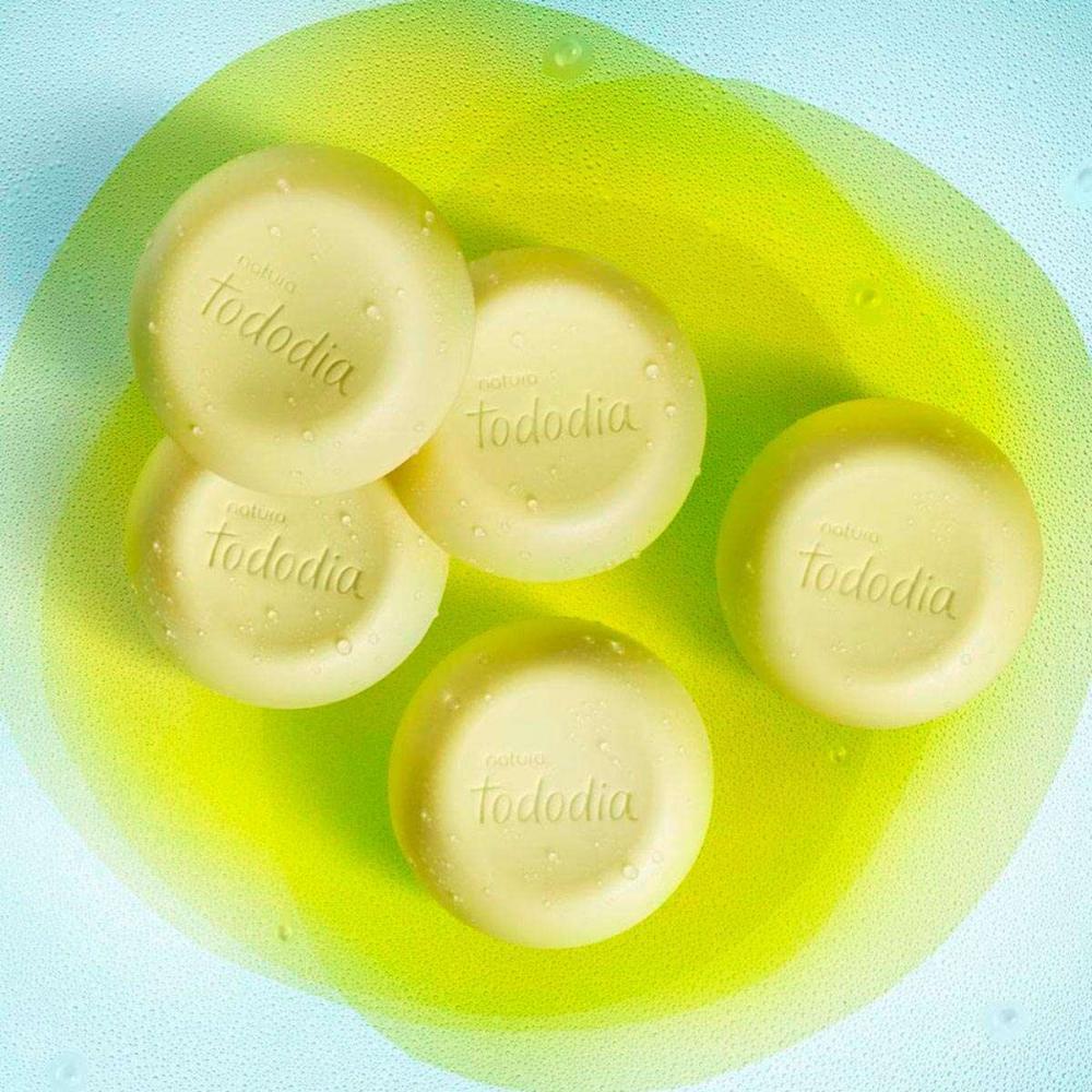 SABONETE EM BARRA PURO VEGETAL TODODIA CAPIM LIMÃO E HORTELÃ 5 UN DE 90 G CADA - 2