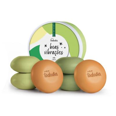 Presente Natura Tododia Sabonetes Miniaturas Boas Vibrações 6un 50G