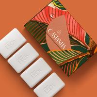 SABONETE EM BARRA PURO VEGETAL CREMOSO EKOS CASTANHA 4 UN DE 100 G - 2