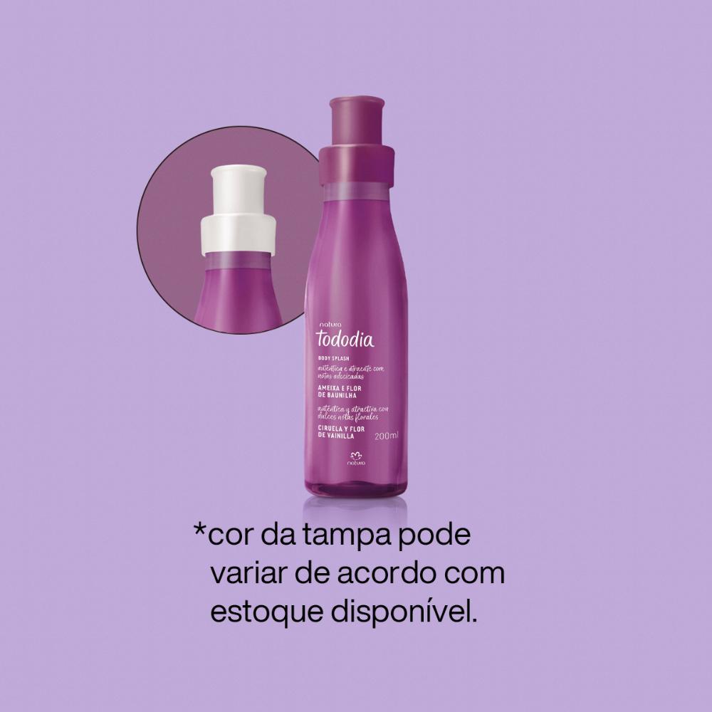 Kit TODODIA Ameixa e Flor de Baunilha - Bodysplash + Hidratante - 5