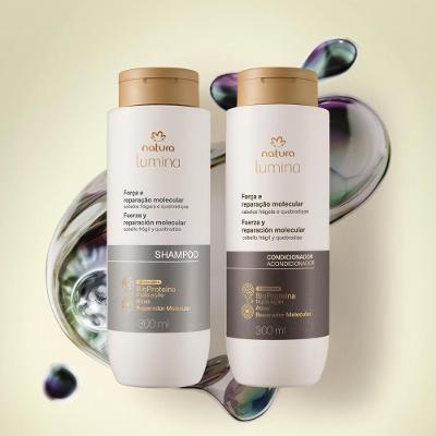 Kit Shampoo e Condicionador Lumina Força e Reparação Molecular