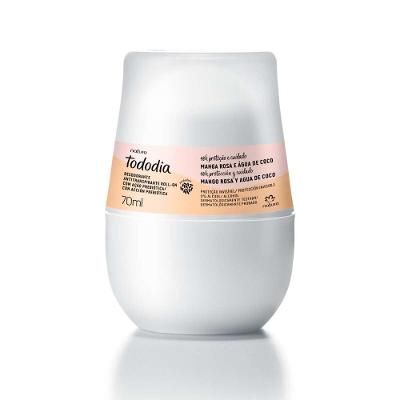 Desodorante Roll On Tododia Manga Rosa E Água De Coco 70 Ml