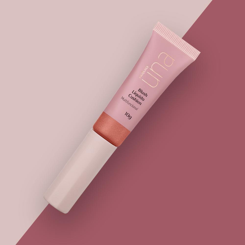 Blush Líquido Cushion Natura Una 10g - 4