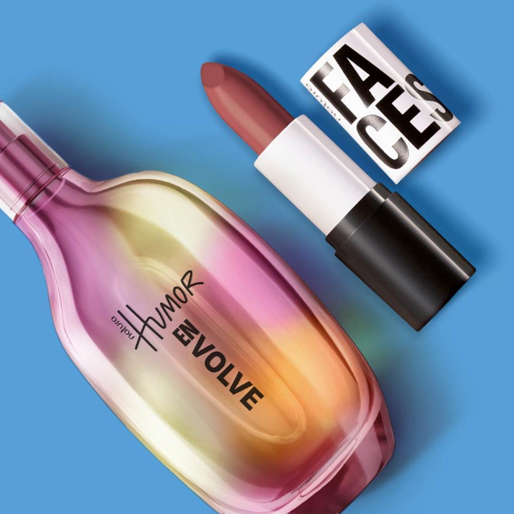 Kit Humor Envolve e Batom Matte Faces Cookie Nude - 1