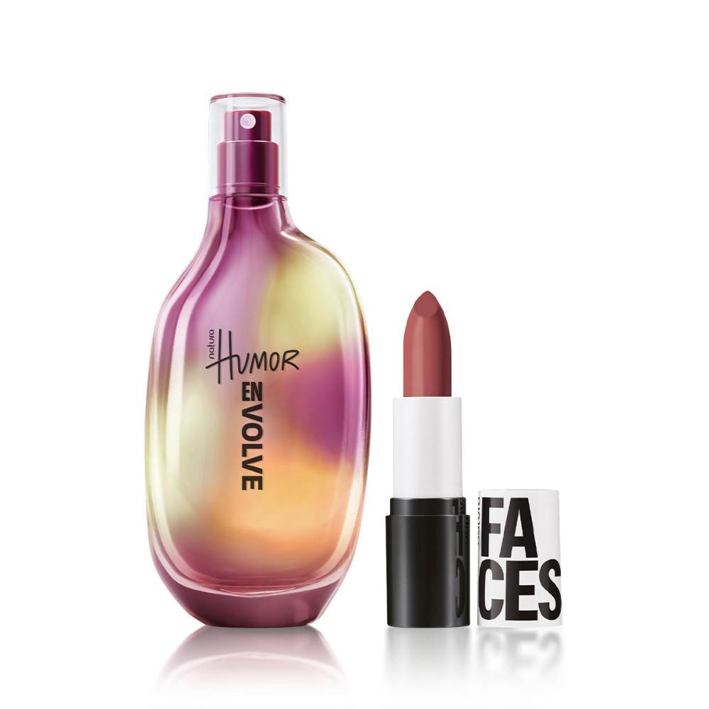 Kit Humor Envolve e Batom Matte Faces Cookie Nude - 3