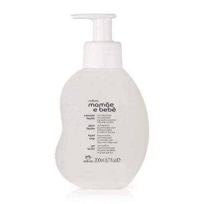 Sabonete Líquido Sem Fragrância  Mamãe e Bebê 200ml