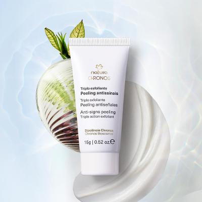 Triplo Esfoliante Peeling Antissinais Miniatura Chronos Derma