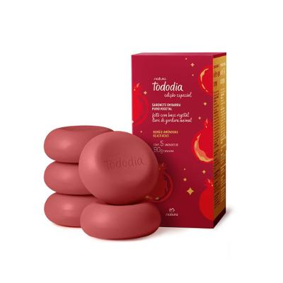 Sabonetes em Barra Tododia Romã e Amendôas Glaceadas 5un90g