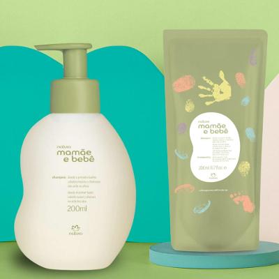 Kit Mamãe E Bebê: shampoo 200ml + Refil Hidratante 200ml