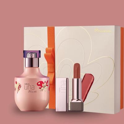 Kit Una Blush e Batom CC Hidratante