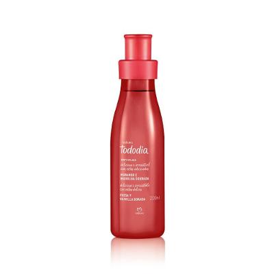 Body Splash Natura Tododia Morango e Baunilha Dourada 200ml