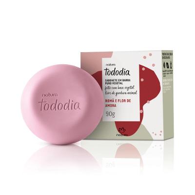 Sabonete em Barra Natura Tododia Romã e Flor de Amora 90g