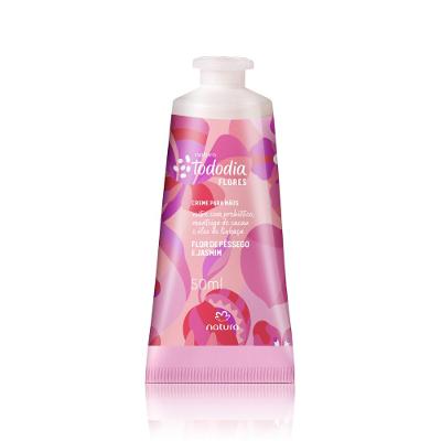 Creme Nutritivo para as Mãos Tododia  Flor de Pêssego e Jasmim 50 ml