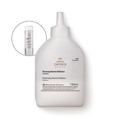 Refil  Bifásico Demaquilante Intensivo Natura Chronos Derma