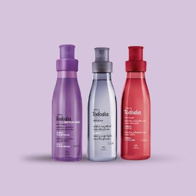 Kit 3 Body Splash Tododia: Cereja e Avelã +  Algodão + Amora e Flor de Pêssego