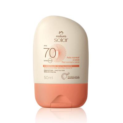 Protetor Solar Natura Facial FPS 70 Pele Normal a Seca