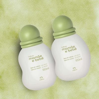 Água de Colônia Mamãe e Bebê 100 ml  (2 unidades)