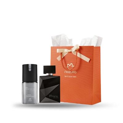 PRESENTE NATURA ESSENCIAL EXCLUSIVO ( DEO PARFUM + DES +SACOLA)