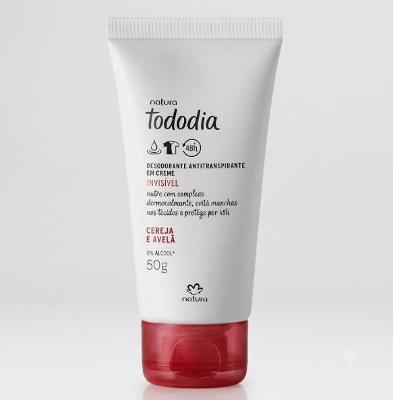 Desodorante em Creme Tododia Cereja e Avelã 50g