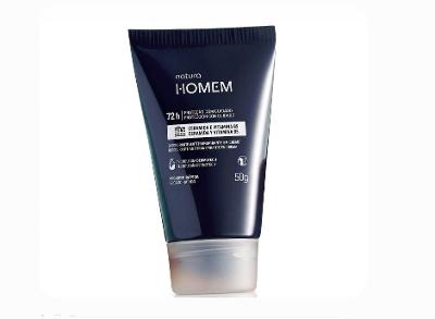 Desodorante Antitranspirante em Creme Natura Homem 50g