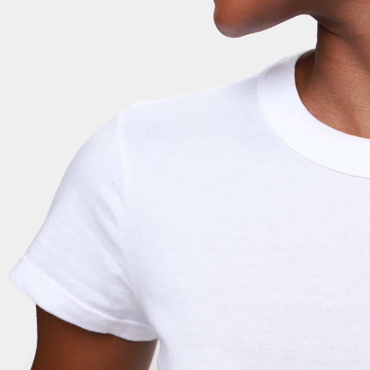 Kit Camiseta Hering Básica Feminina 5 Peças - 3