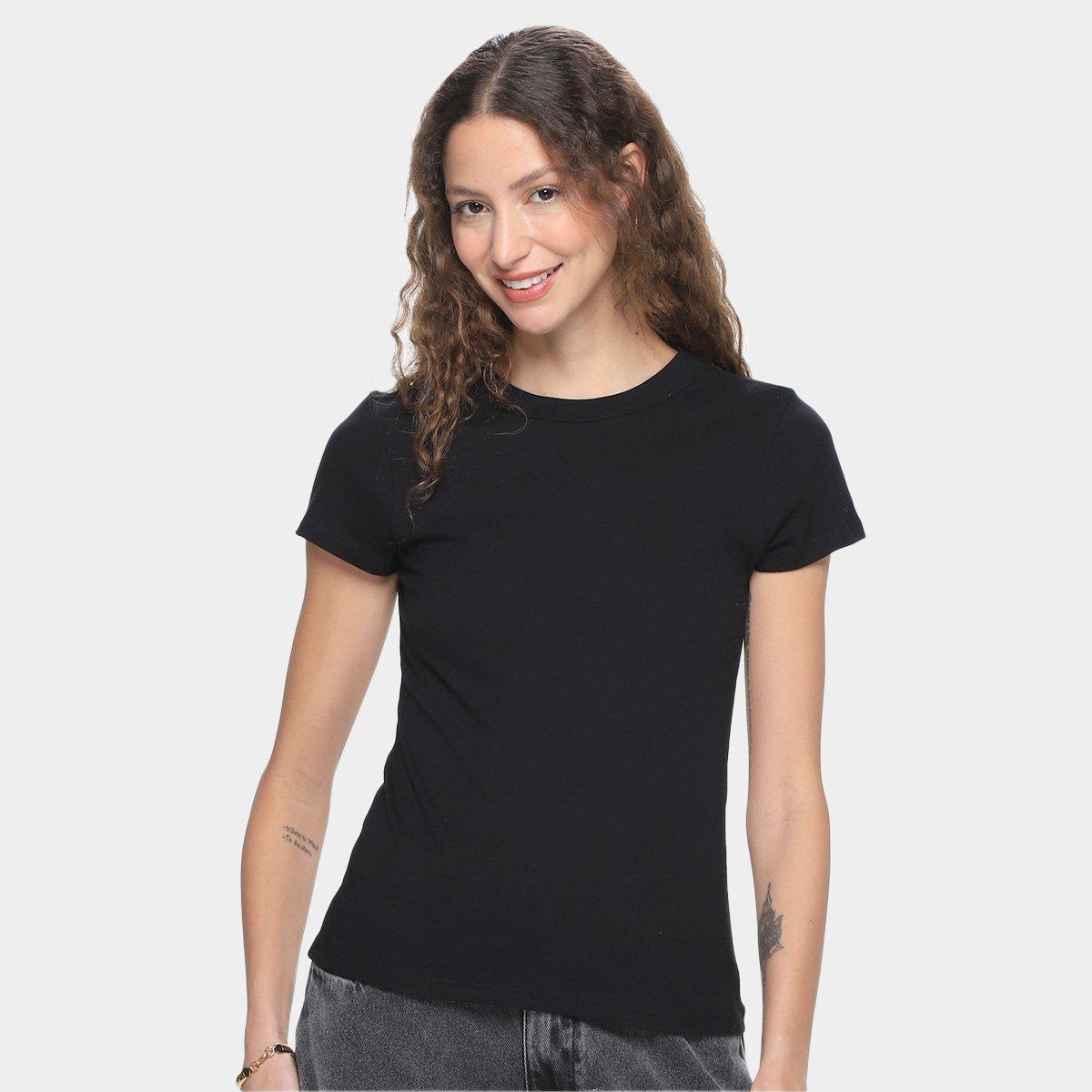 Kit Camiseta Hering C/ 5 Peças Feminina - 2