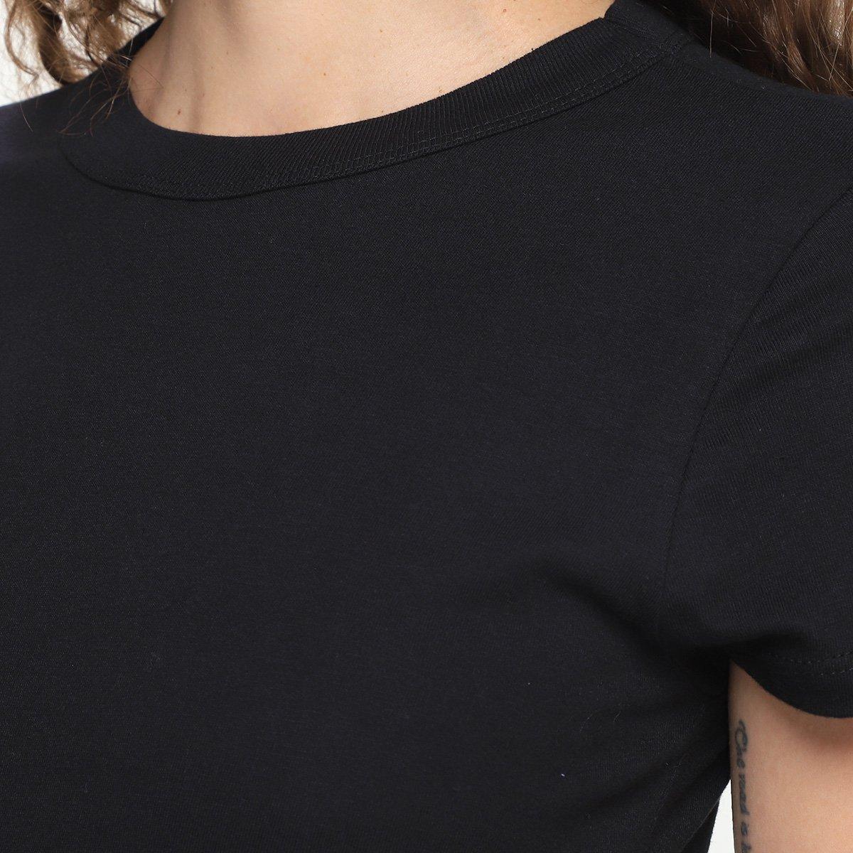 Kit Camiseta Hering C/ 5 Peças Feminina - 6