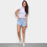 Kit Camiseta Básica Hering Manga Curta Feminina 2 Peças