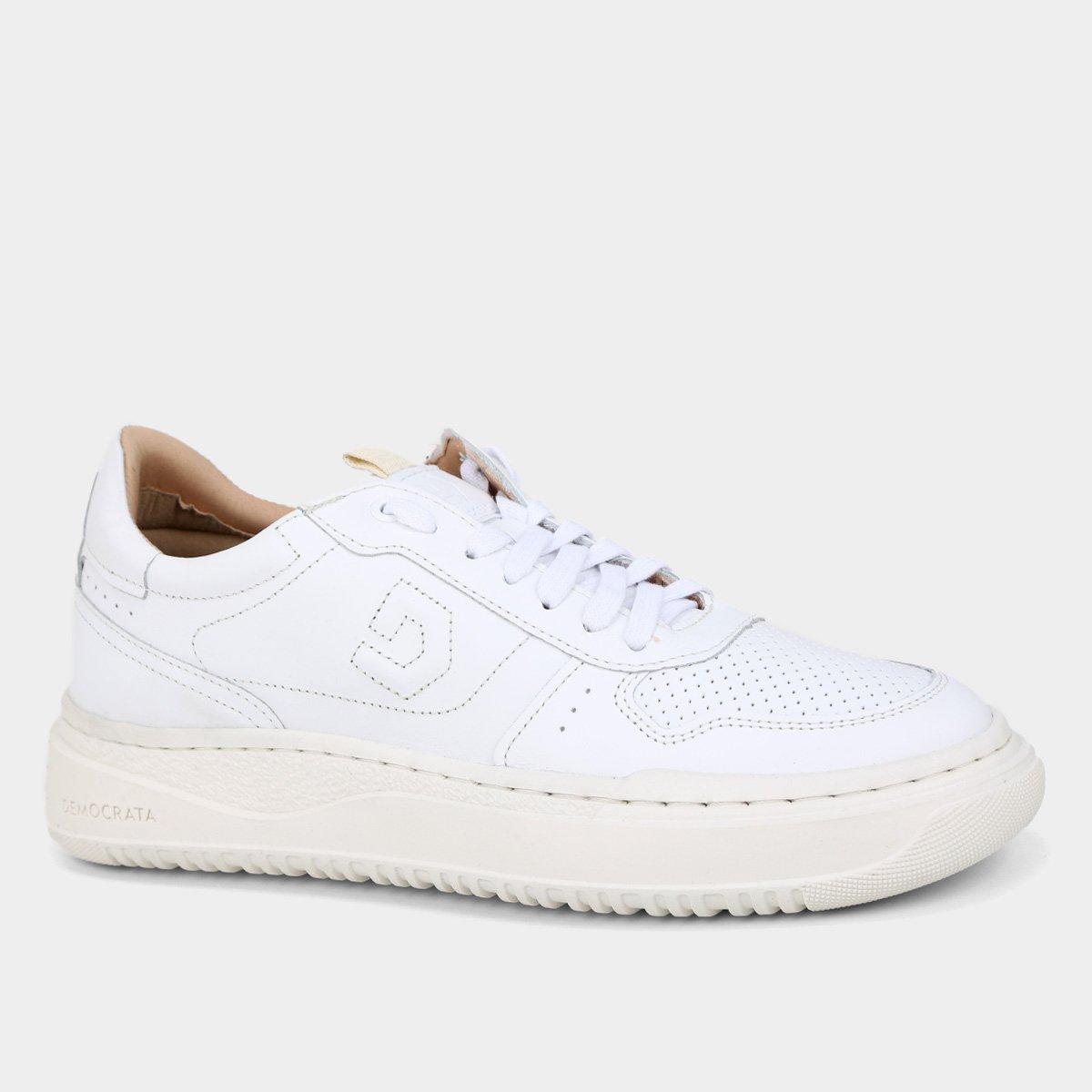 Tênis Couro Democrata Denim Block Masculino - 2