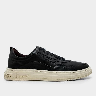 Tênis Couro Democrata Denim Block Masculino