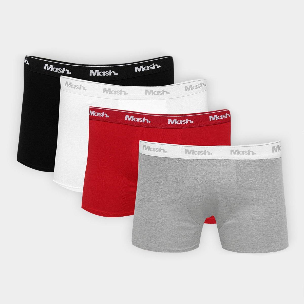 Kit Cueca Boxer Mash 4 Peças - 1