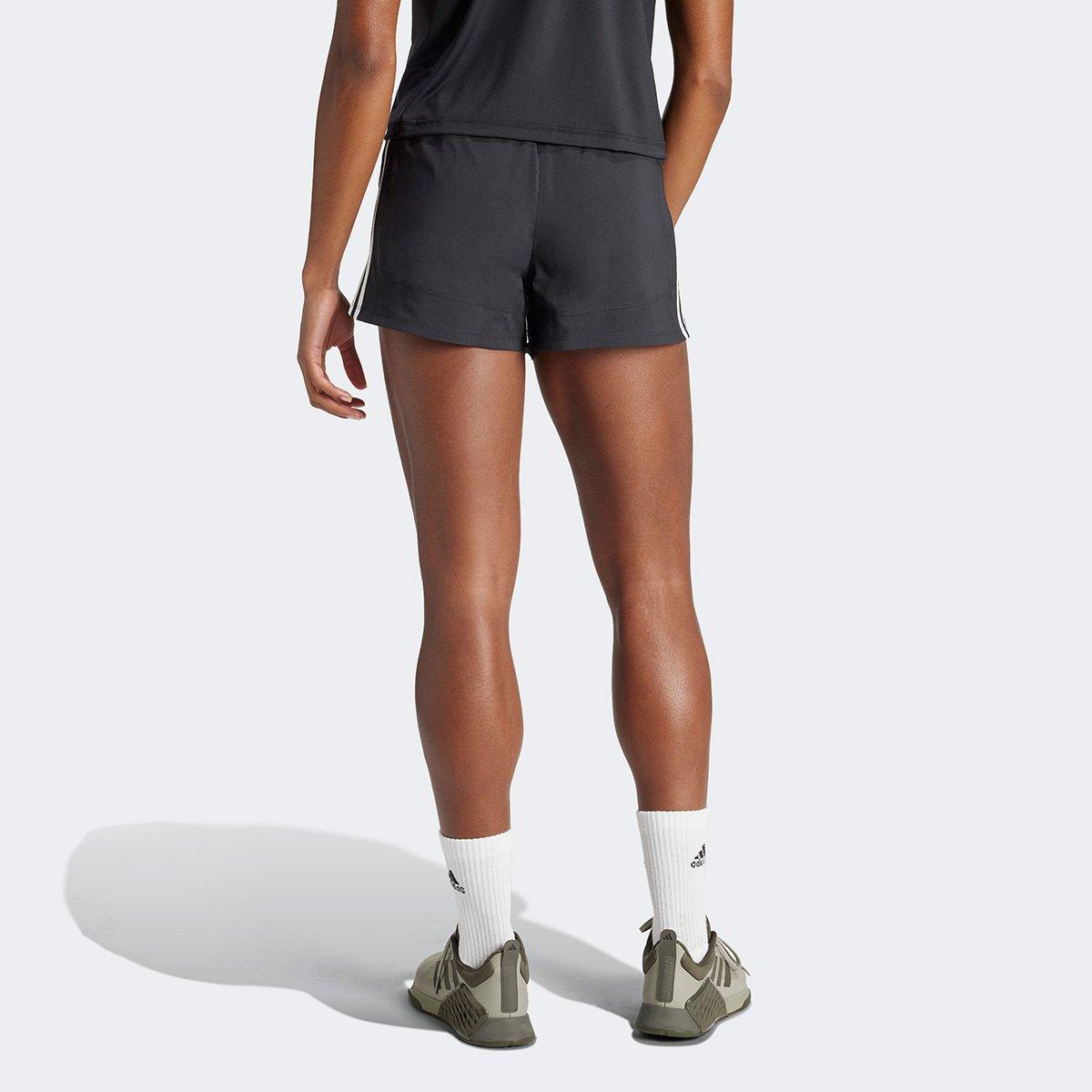 Short Adidas Pacer 3 Listras Feminino - 2