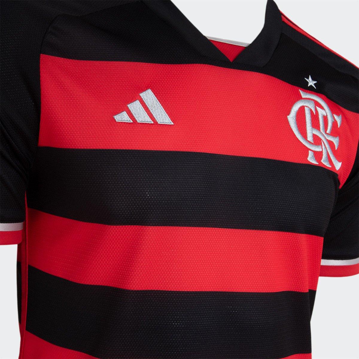 Camisa Flamengo I 24/25 s/n° Torcedor Adidas Masculina - 3