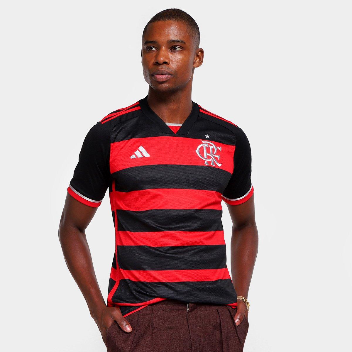 Camisa Flamengo I 24/25 s/n° Torcedor Adidas Masculina - 6