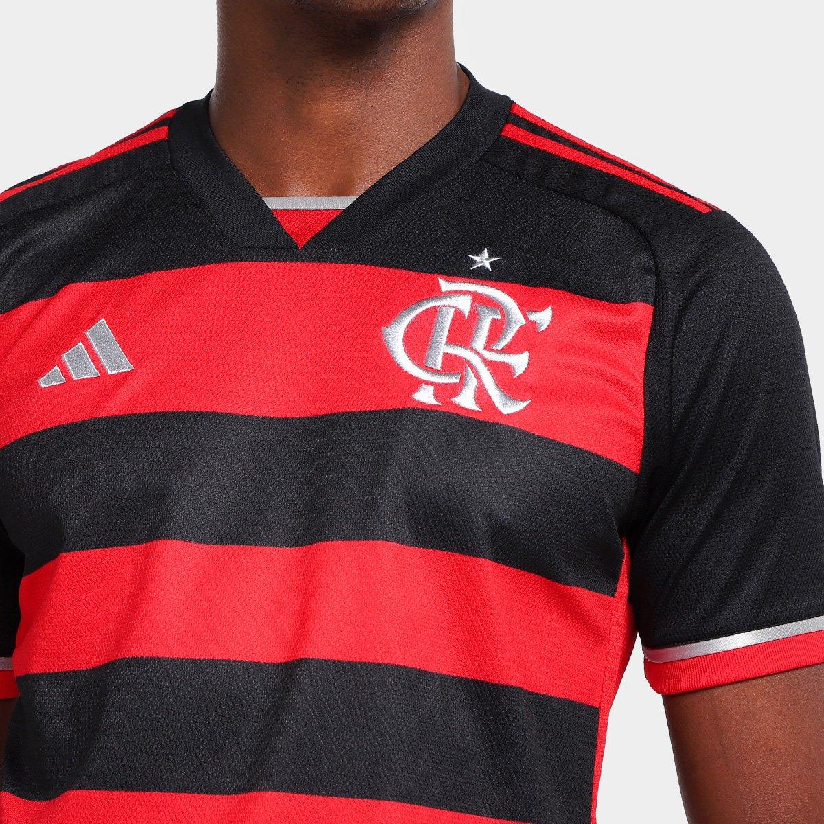 Camisa Flamengo I 24/25 s/n° Torcedor Adidas Masculina - 8